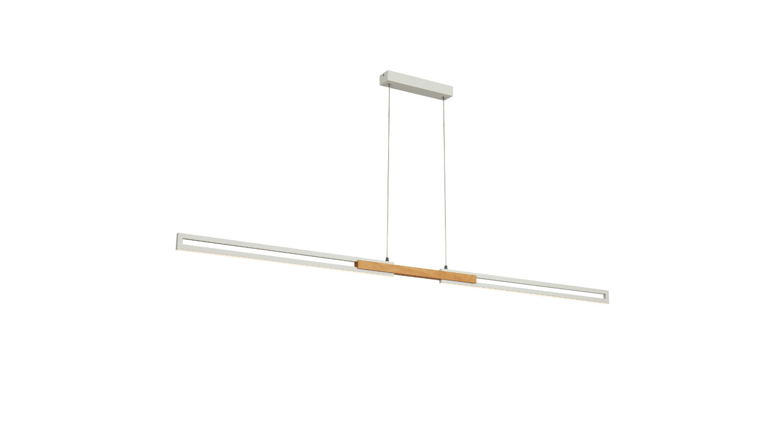 Pretty & Practical White Oak Wood Sicily LED Pendant Light with Adjustable Dimmer Function