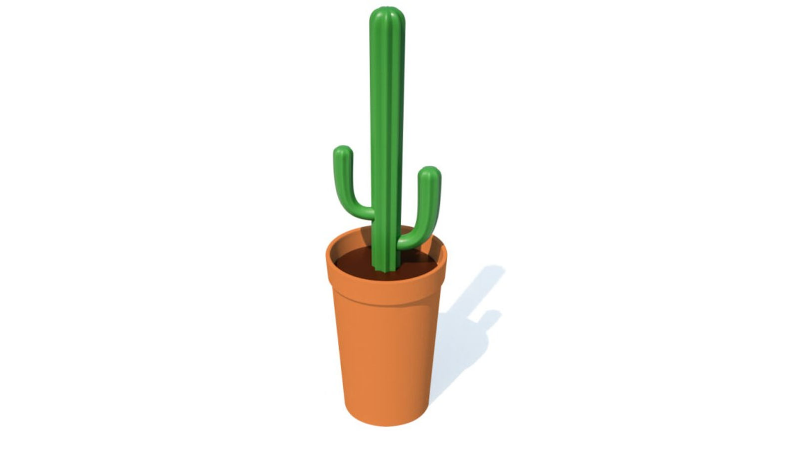 QualyDesign Cacbrush - Orange Green