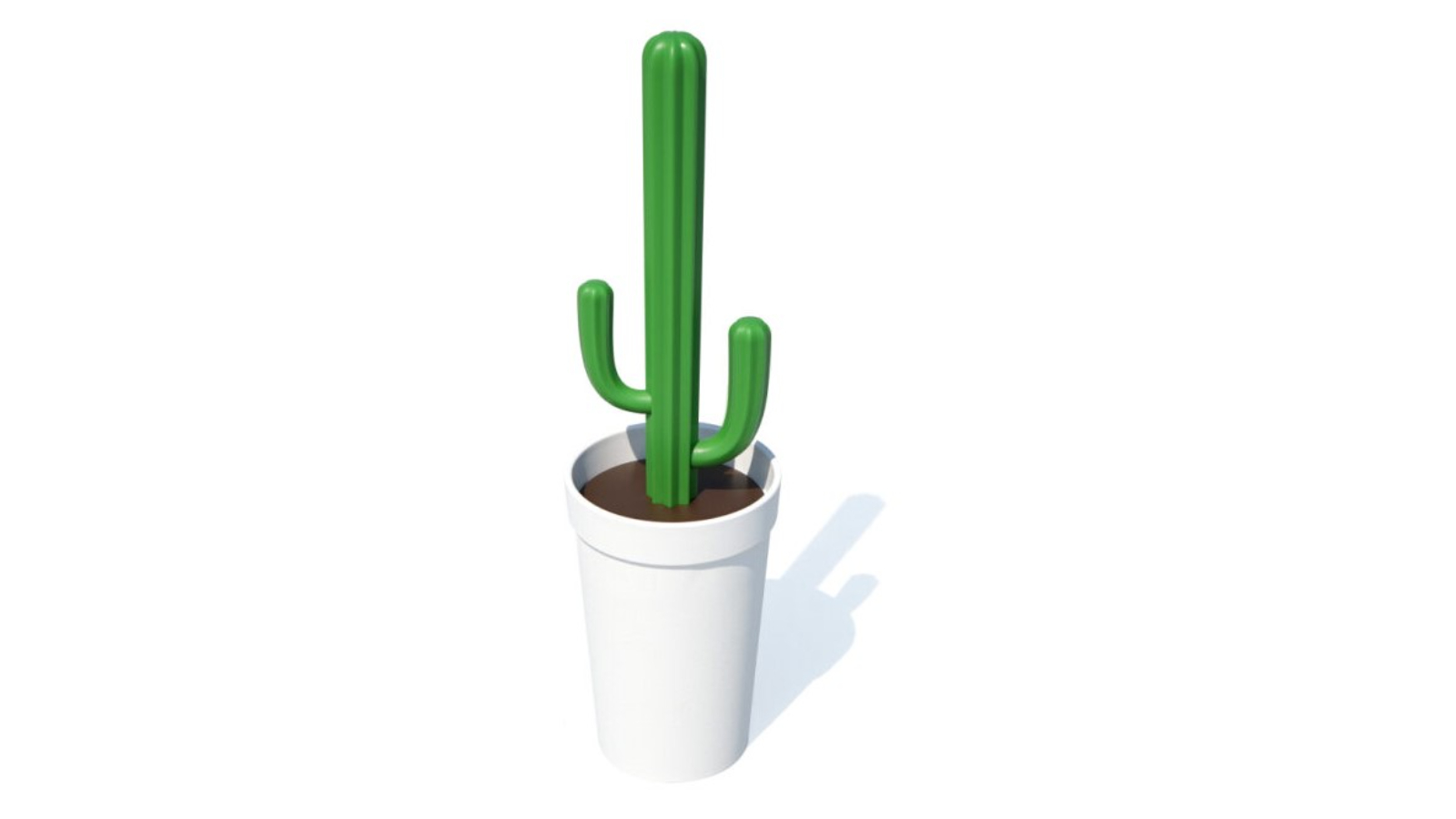 QualyDesign Cacbrush - White Green