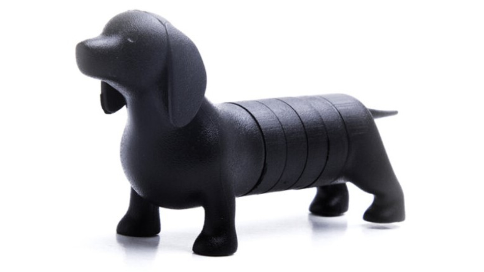 Qualy Dachshund Magnetic Dog