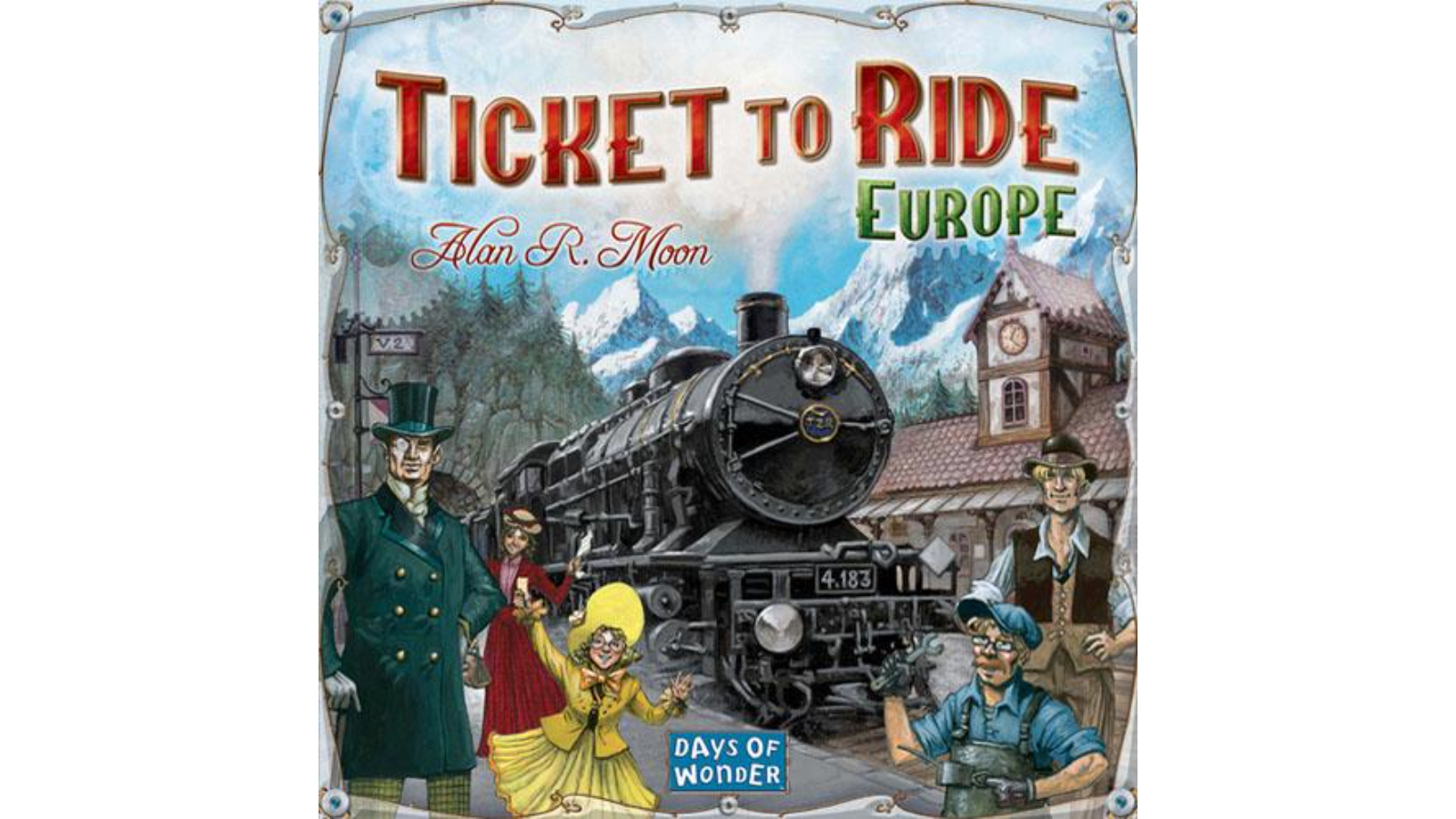 Ticket To Ride Europe Board Game