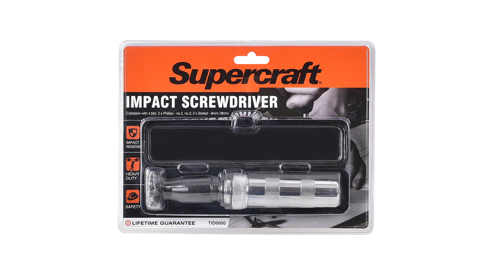 Supercraft 5 Piece Impact Screwdriver Set