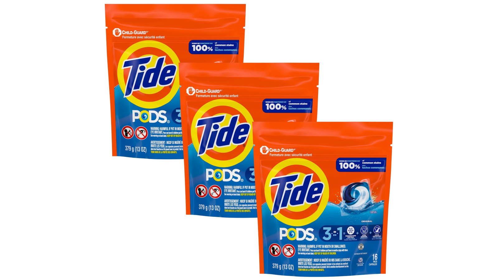 Tide 3 in 1 Original x 48 Laundry Pods