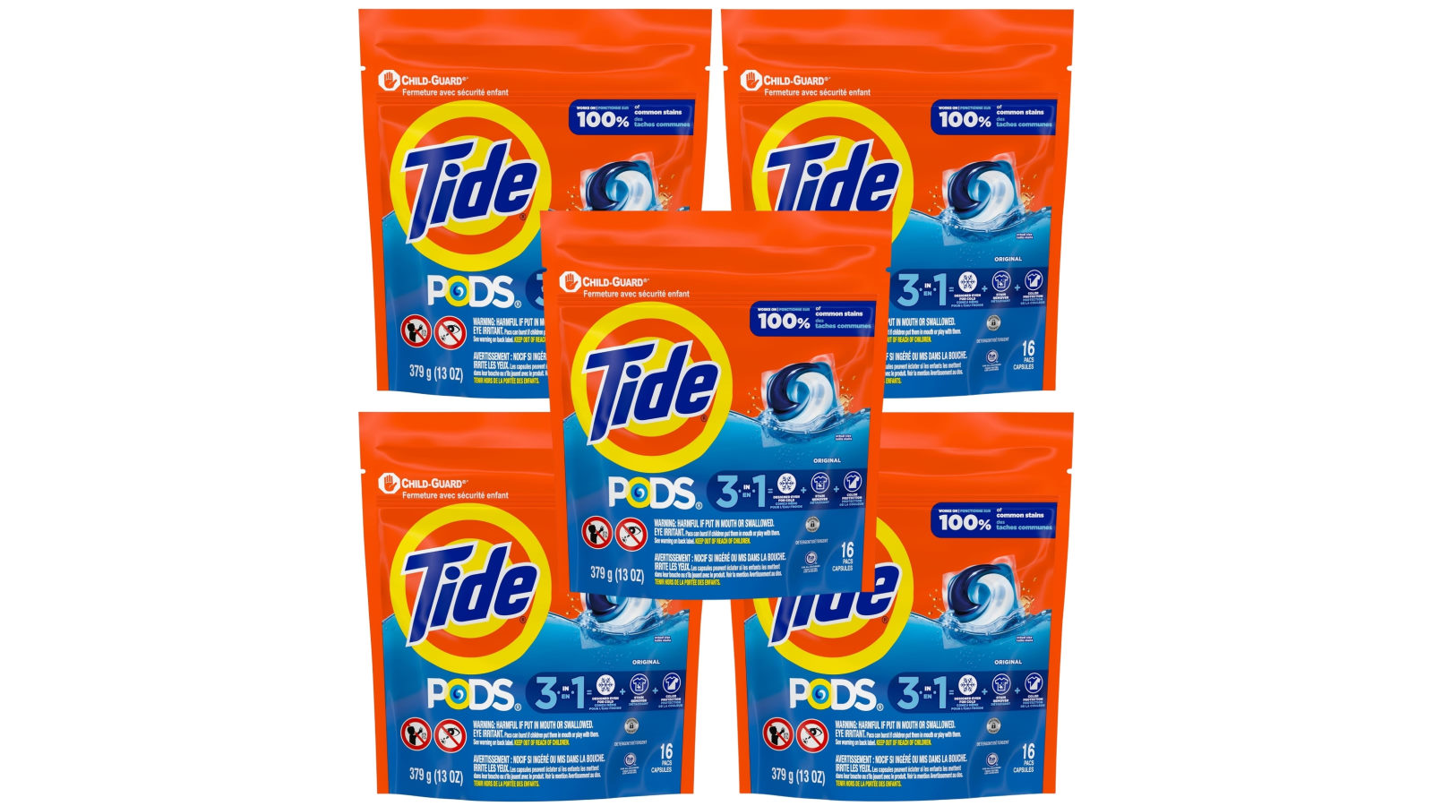 Tide 3 in 1 Original x 80 Laundry Pods