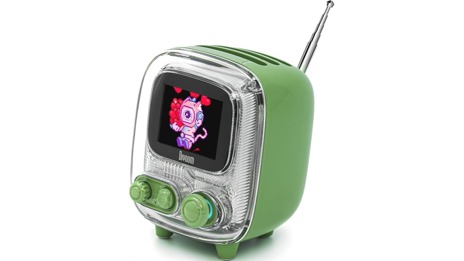 Divoom Tiivoo-2 Photo Album and Lyrics Speaker - Green