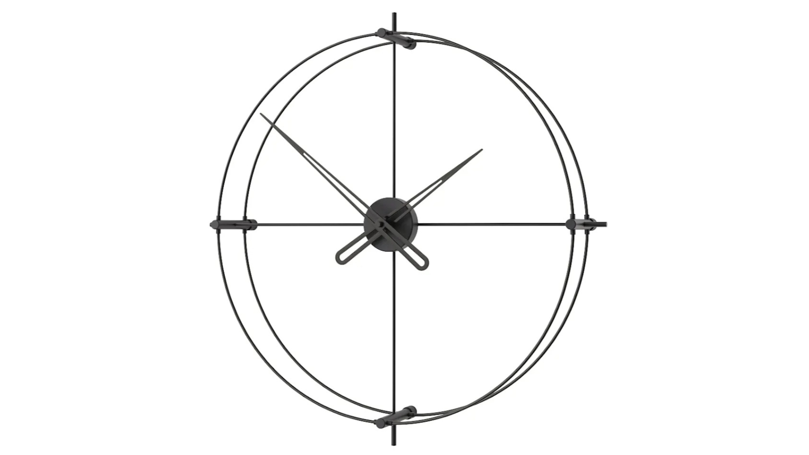 Mclocks 60 Timeless Wall Clock - Black