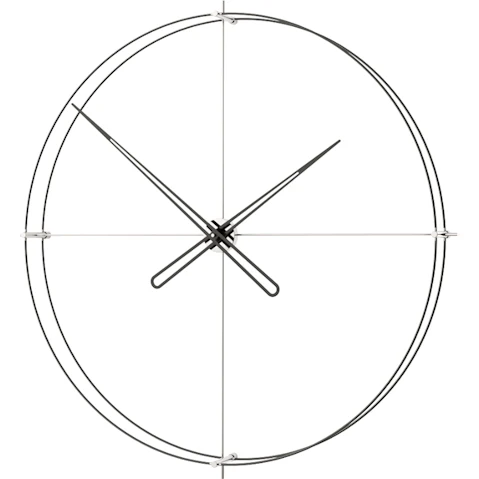 Mclocks 110 Timeless Wall Clock - Chrome