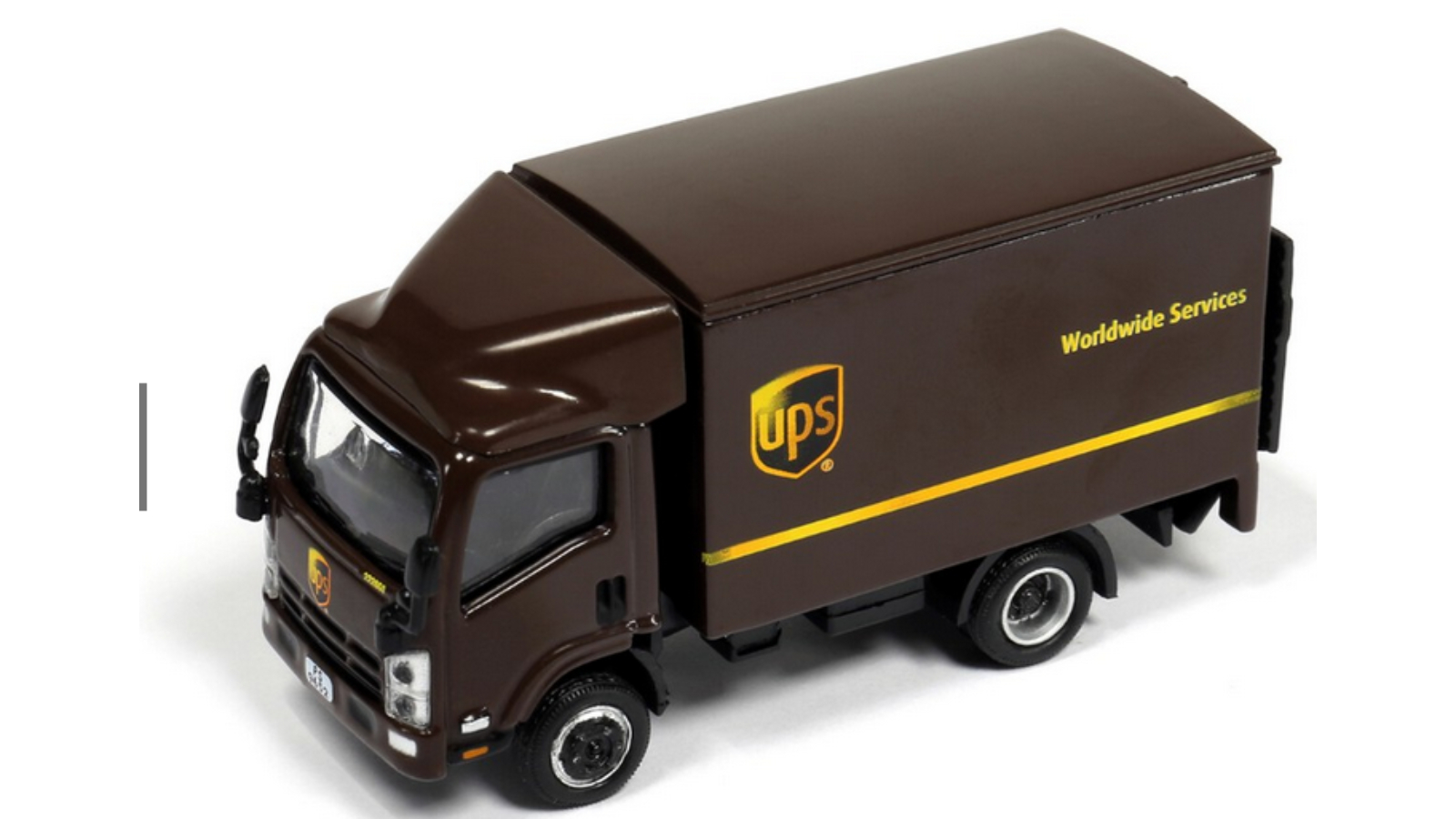 Tiny City Die-cast Model Isuzu N Series Box Lorry UPS Toy Car