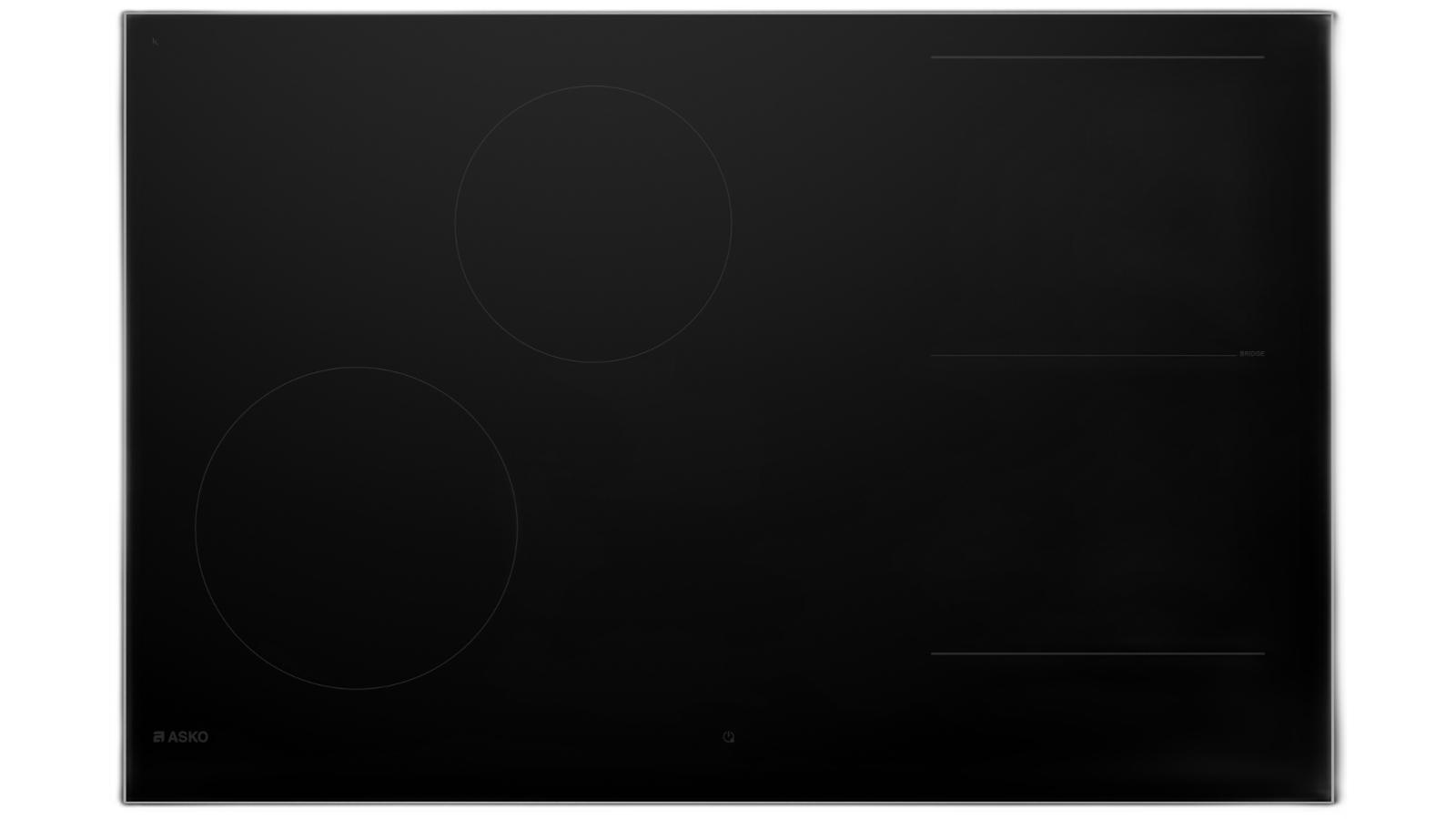 ASKO 80cm 4 Zone Induction Cooktop - Black