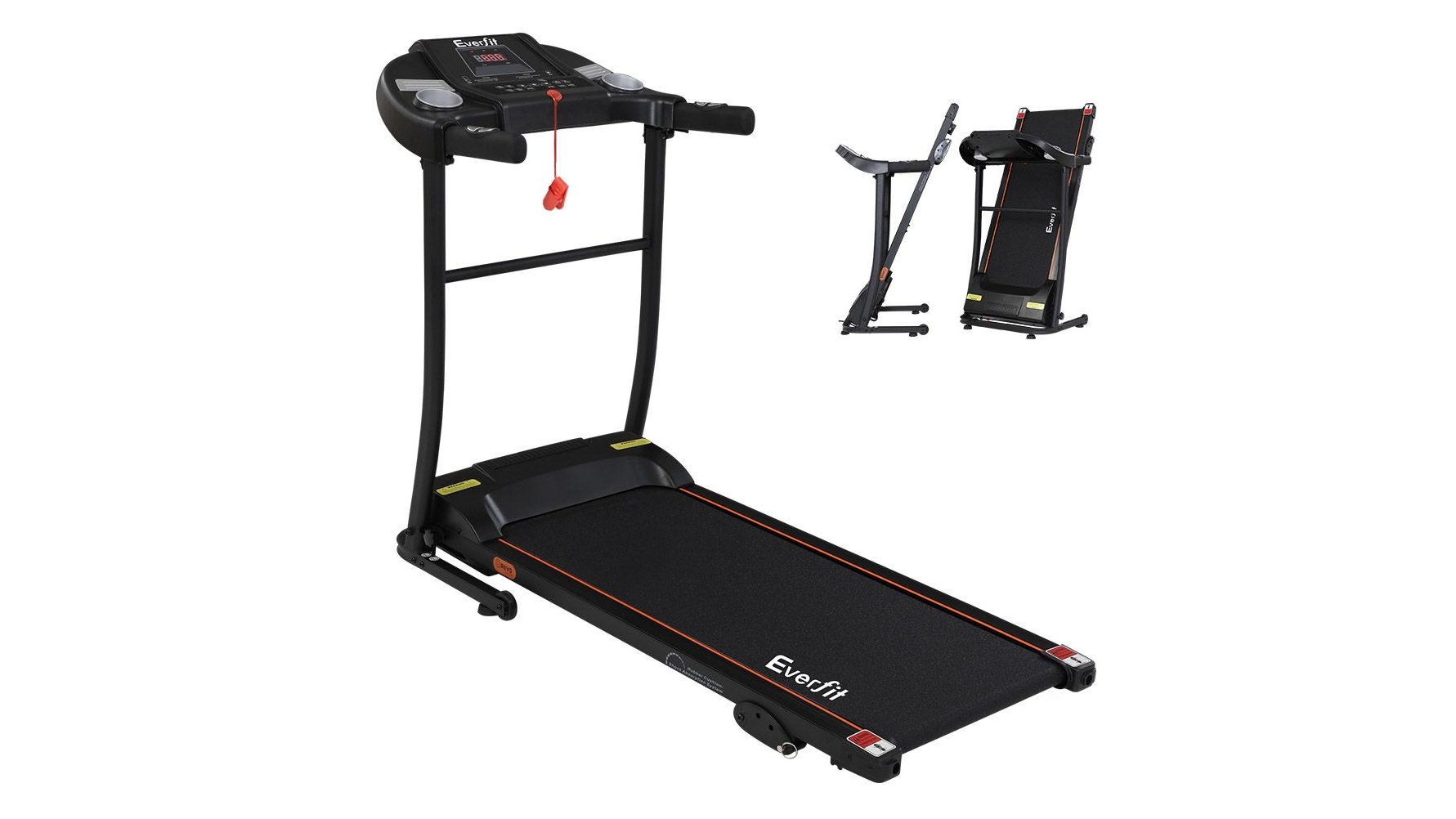 Everfit Electric Treadmill TITAN40W500 Black Harvey Norman