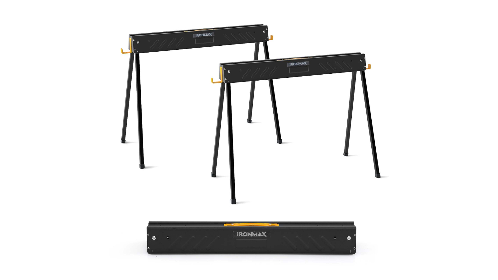 Costway Set of 2 Heavy Duty Metal Cutting Workbench