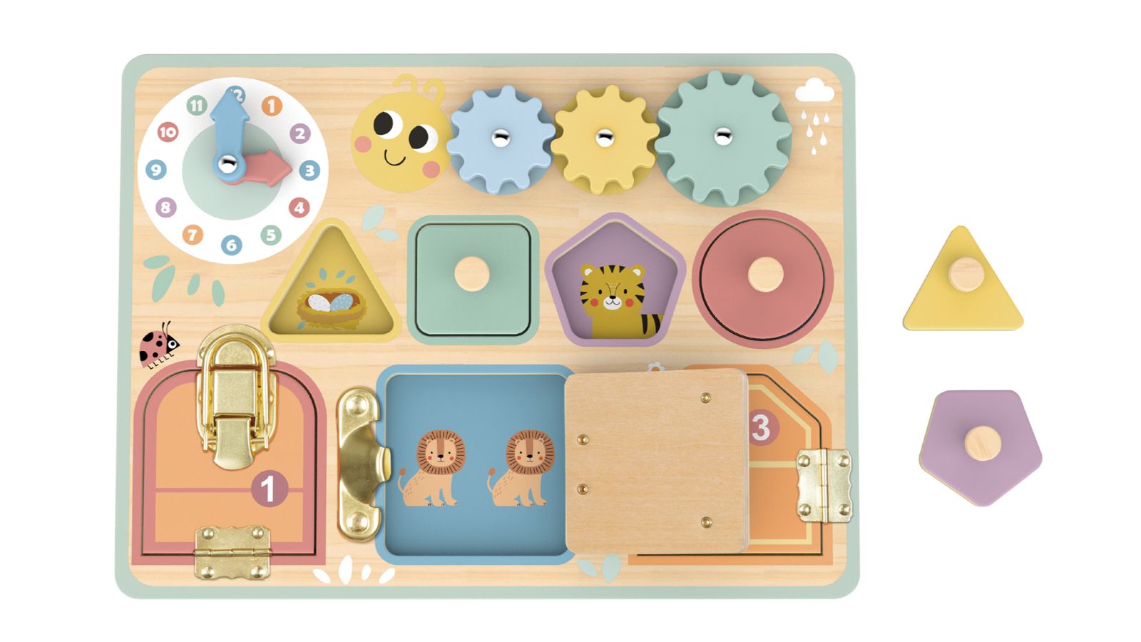Tooky Toy My Forest Friends Busy Board