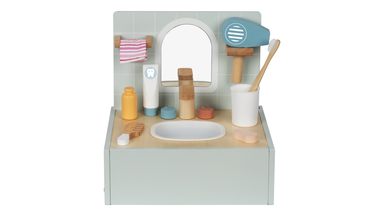 Tooky Toy Toiletry Bathroom Playset
