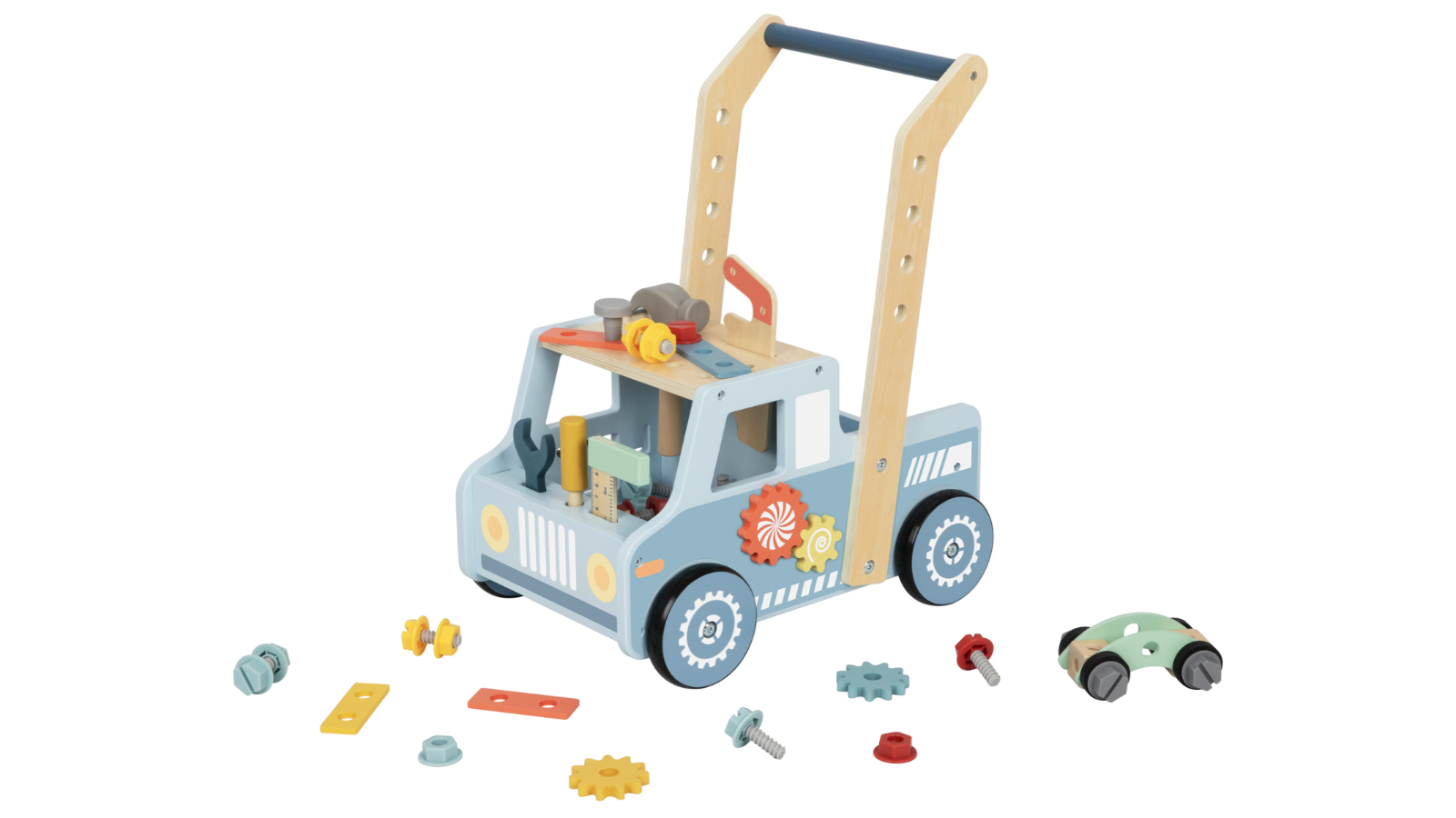 Tooky Toy Tool Bench Truck Push Walker