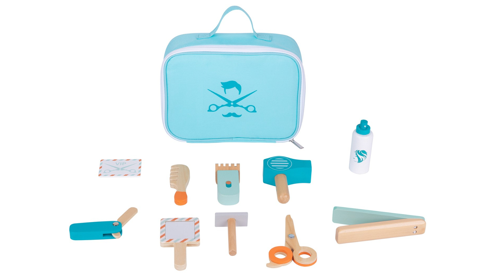 Tooky Toy Little Hairdresser Play Set in Carry Bag
