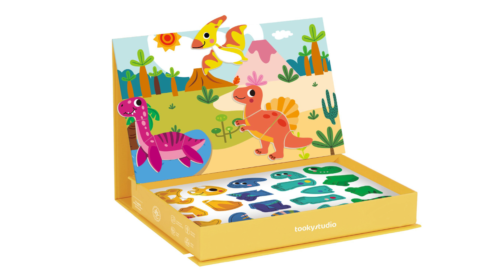 Tooky Toy Dinosaur Magnetic Box