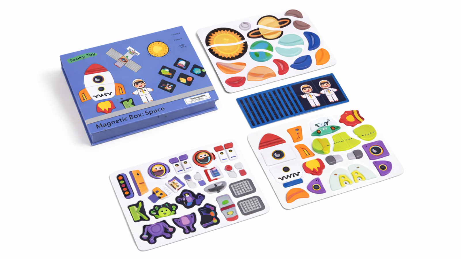 Tooky Toy Space Magnetic Travel Play Box