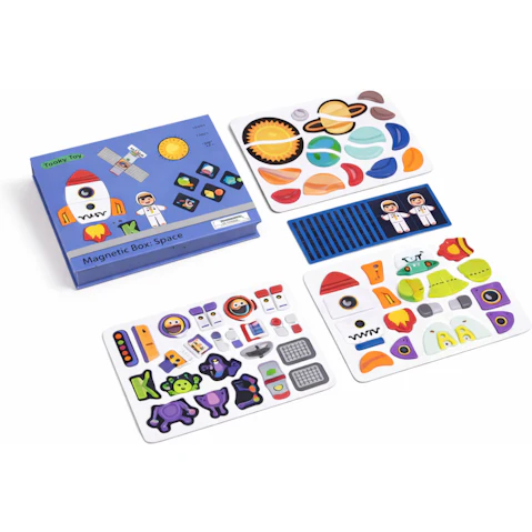 Tooky Toy Space Magnetic Travel Play Box