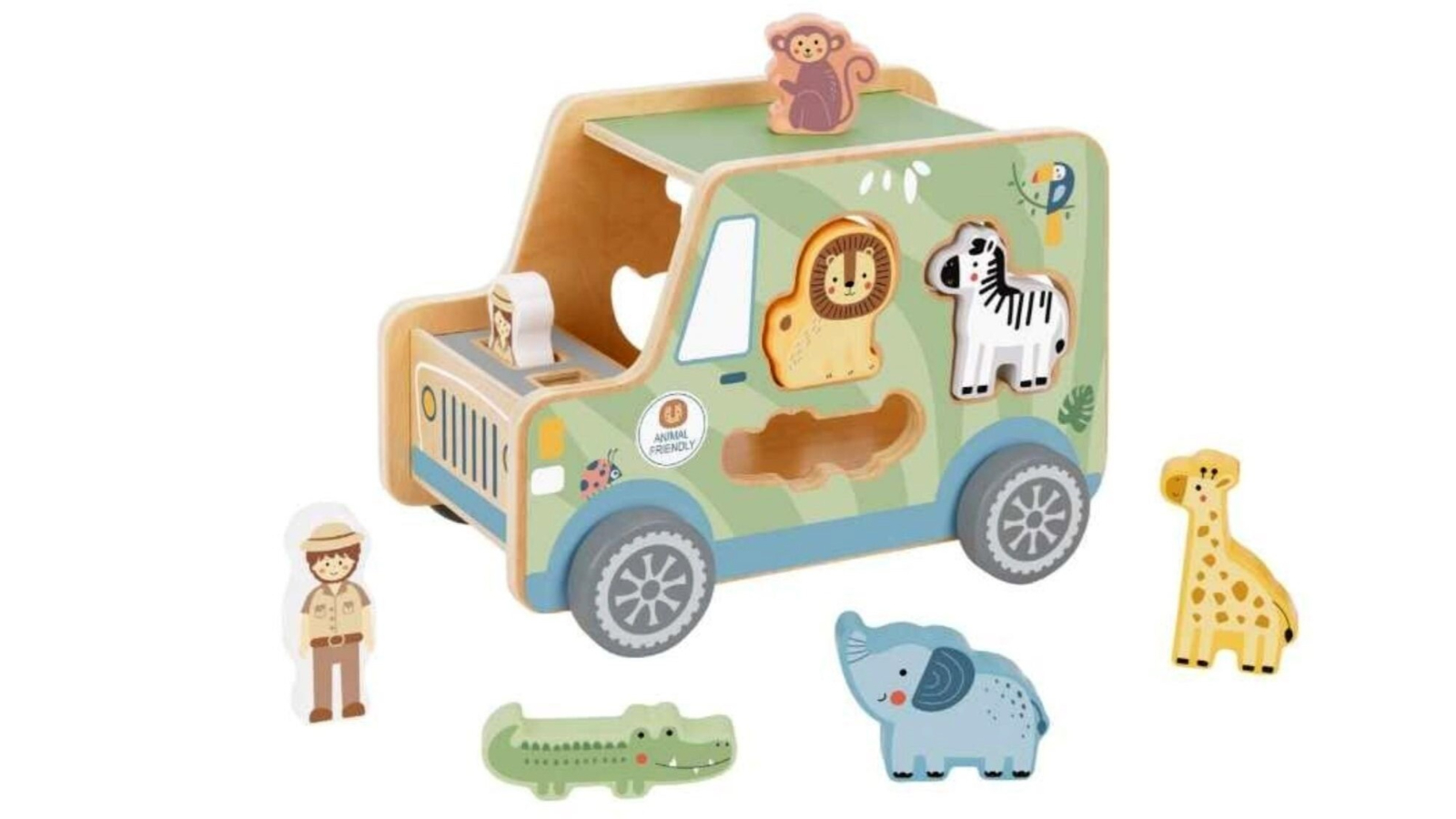 Tooky Toy My Forest Friend Animal Jeep