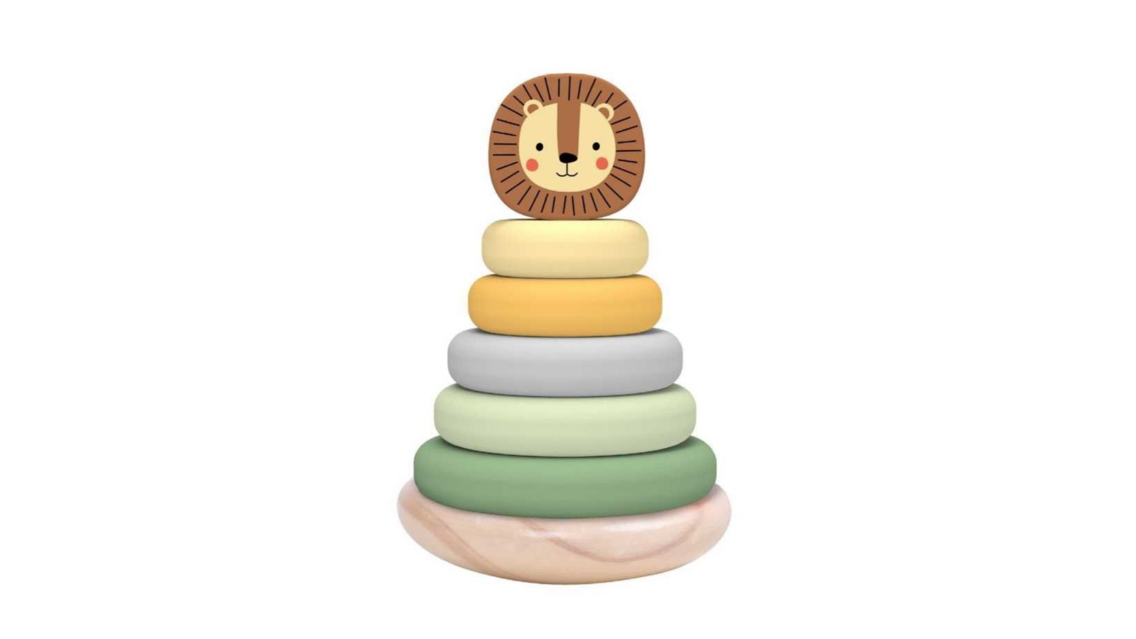 Tooky Toy TK998 My Forest Friend Lion Stacking Tower