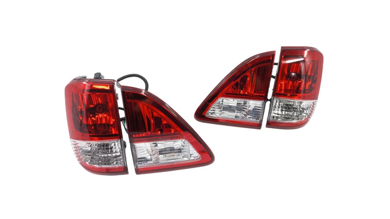 Machter Autoparts 4 Piece Outer/Inner Tail Light - Fits Mazda BT-50 2015-2020