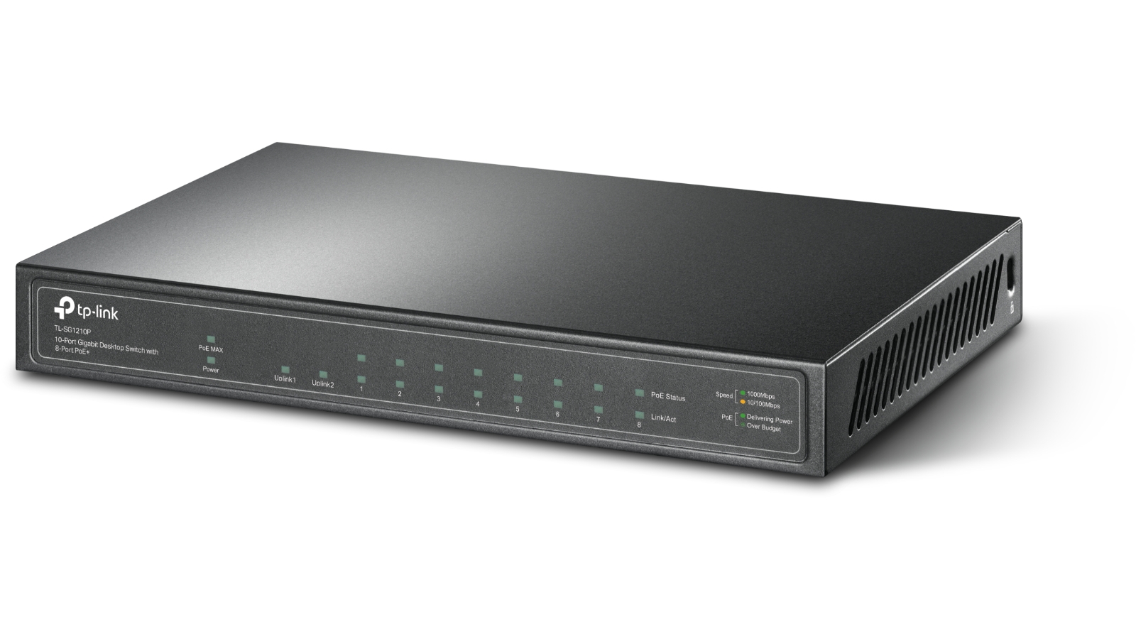 Buy TP-Link 10-ports 1210 managed PoE smart switch?