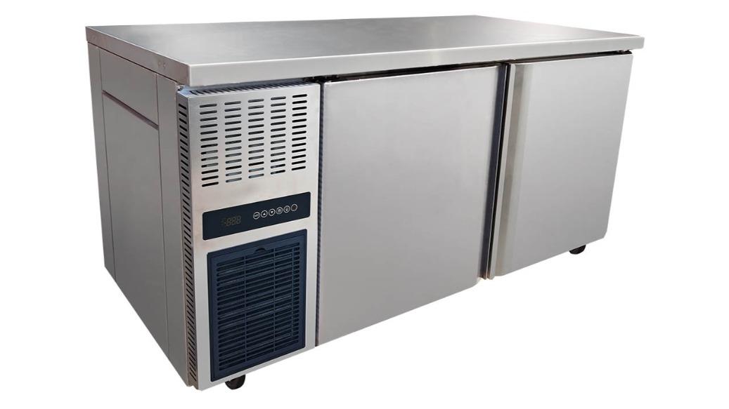 F.E.D Commercial 700 Series Double Door Workbench Fridge - 360 Litre