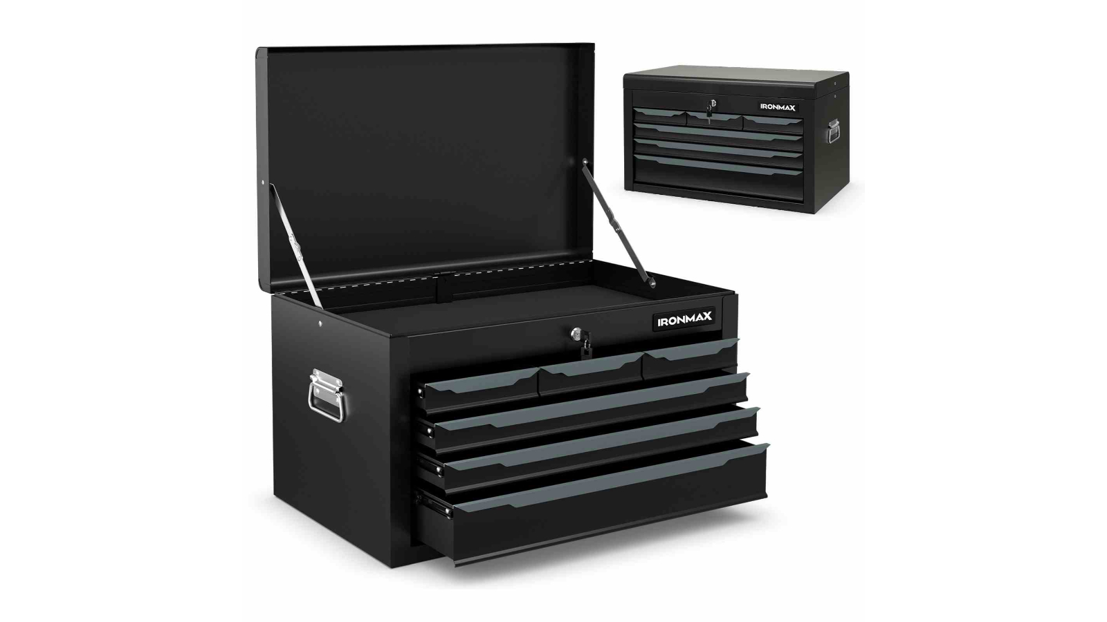 Costway 6-Drawer Garage Steel Toolbox Cabinet