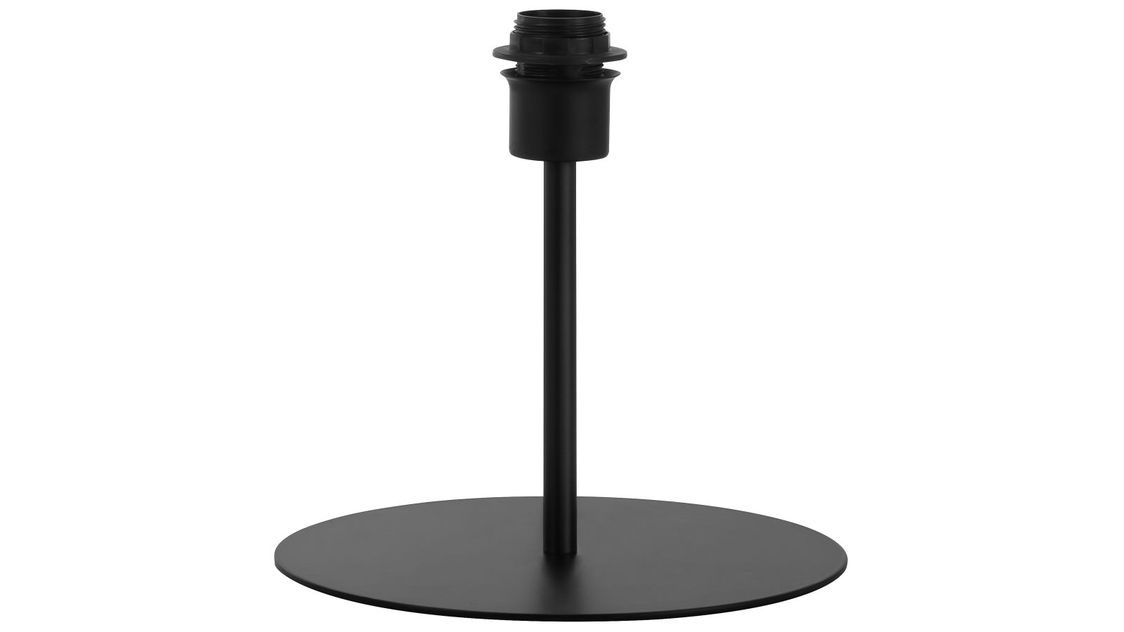 Pretty & Practical Naples Black Matte Lamp Base