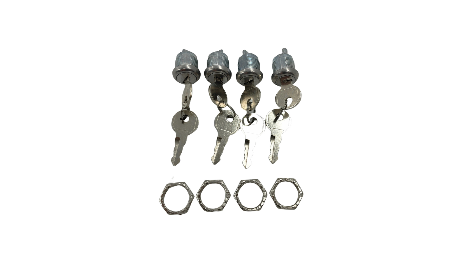 Machter Autoparts Pack of 4 Truck Toolbox Replacement with Cylinder Nut for Flush Folding T-Handle