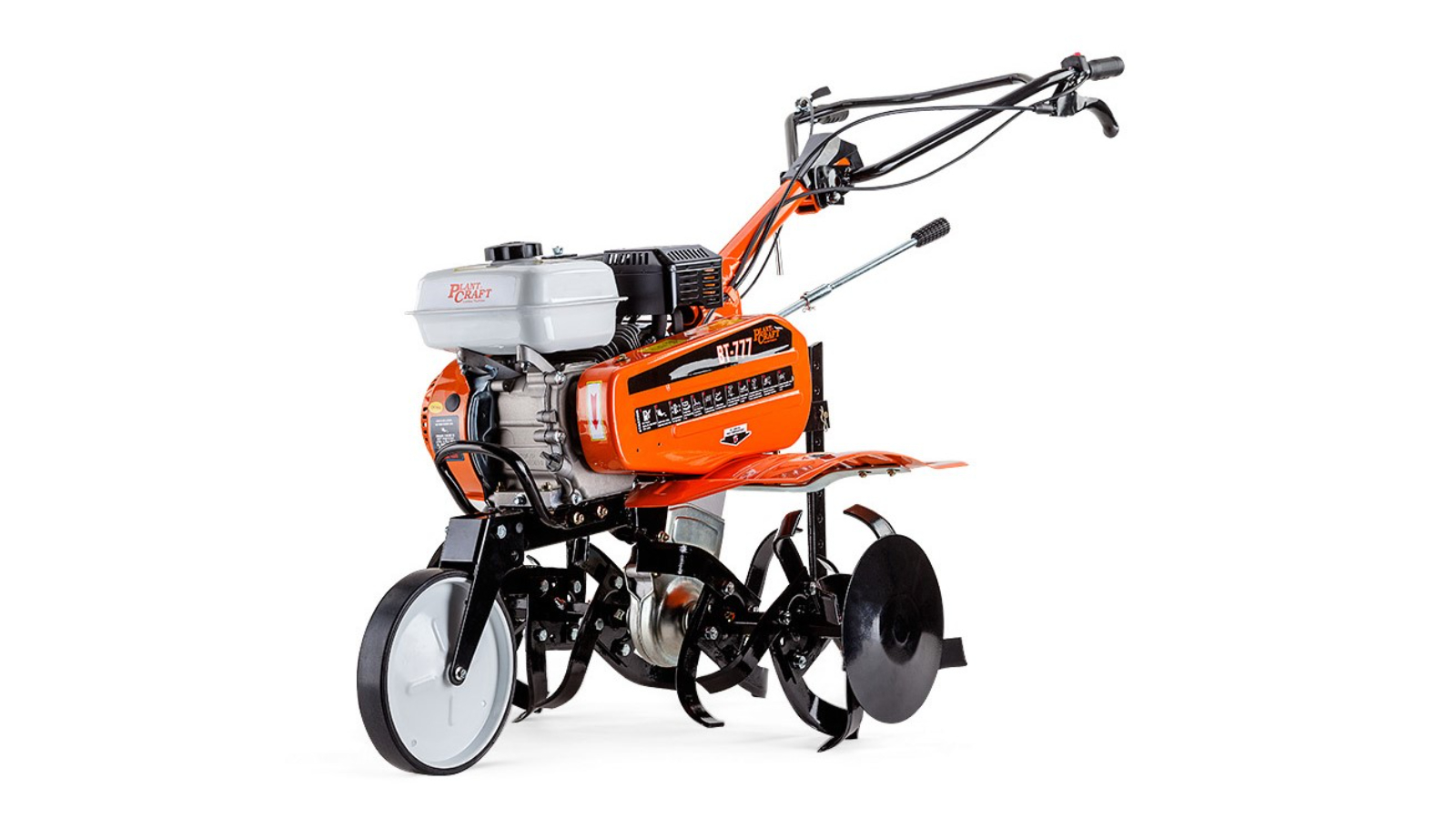 Plantcraft Garden Cultivator Tiller Petrol Plough Self-Propelled Rotary