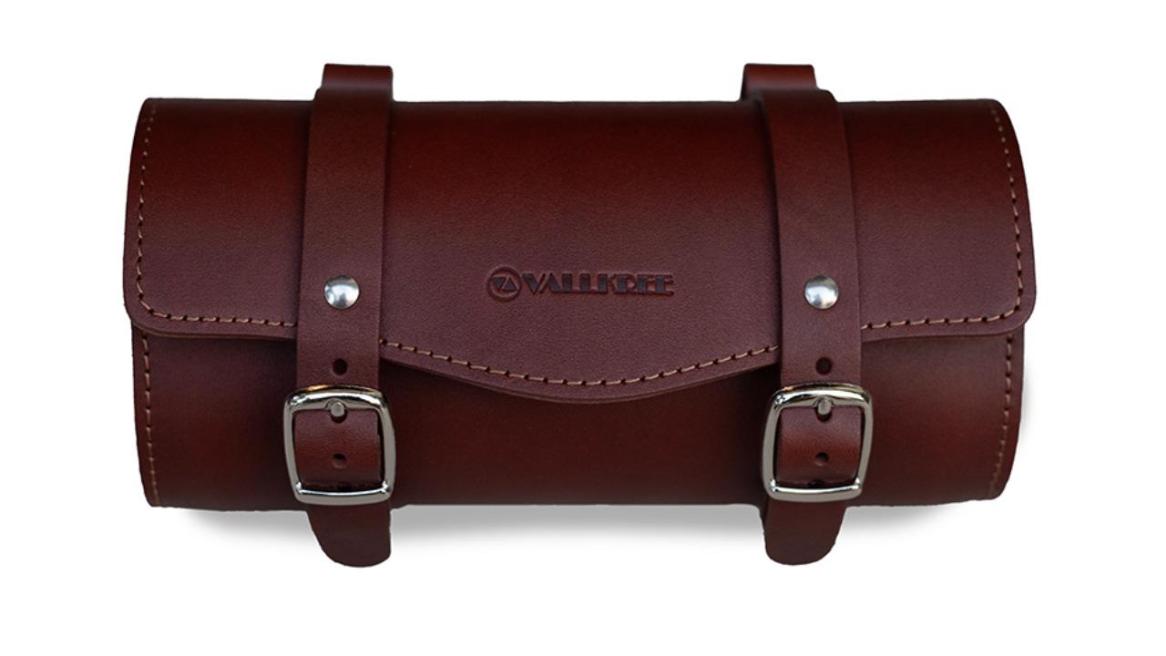 VALLKREE Tool Bag Leather - Dark Brown 