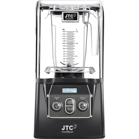 JTC OmniBlend VI Commercial Blender with 1.5 Litre Jug Noise Guardian - Black