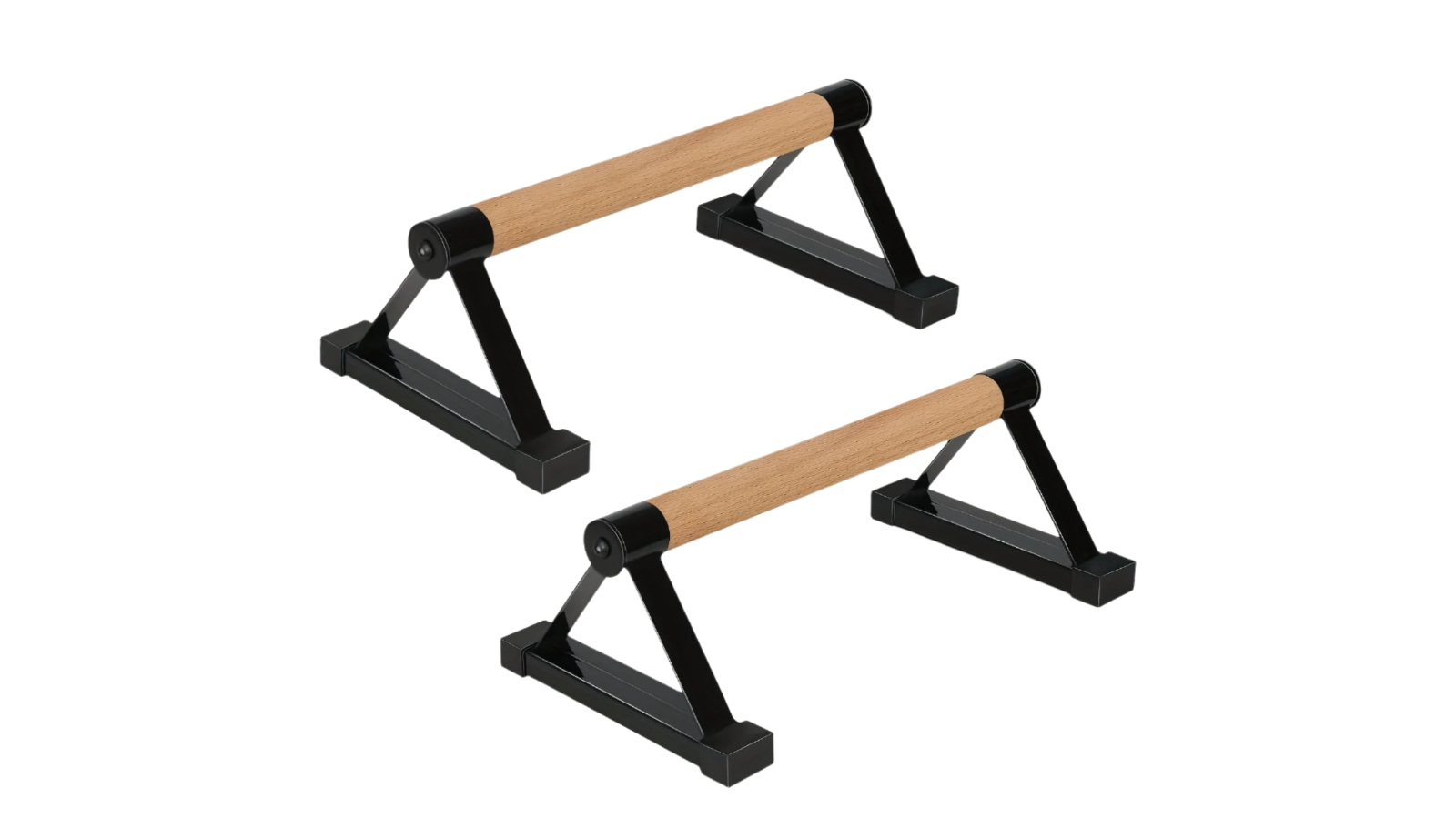 NNETM Wooden Handstand Calisthenics Push-Up Bar