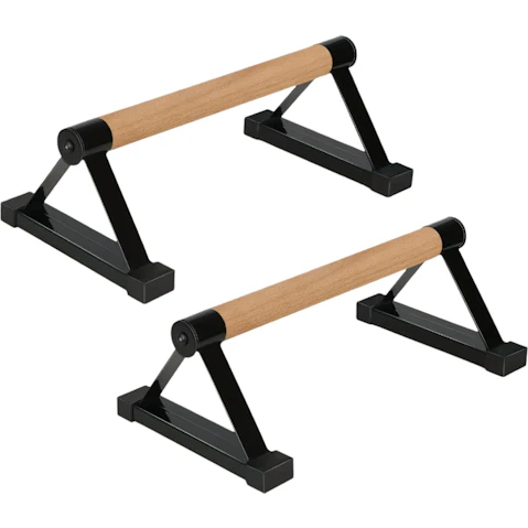 NNETM Wooden Handstand Calisthenics Push-Up Bar