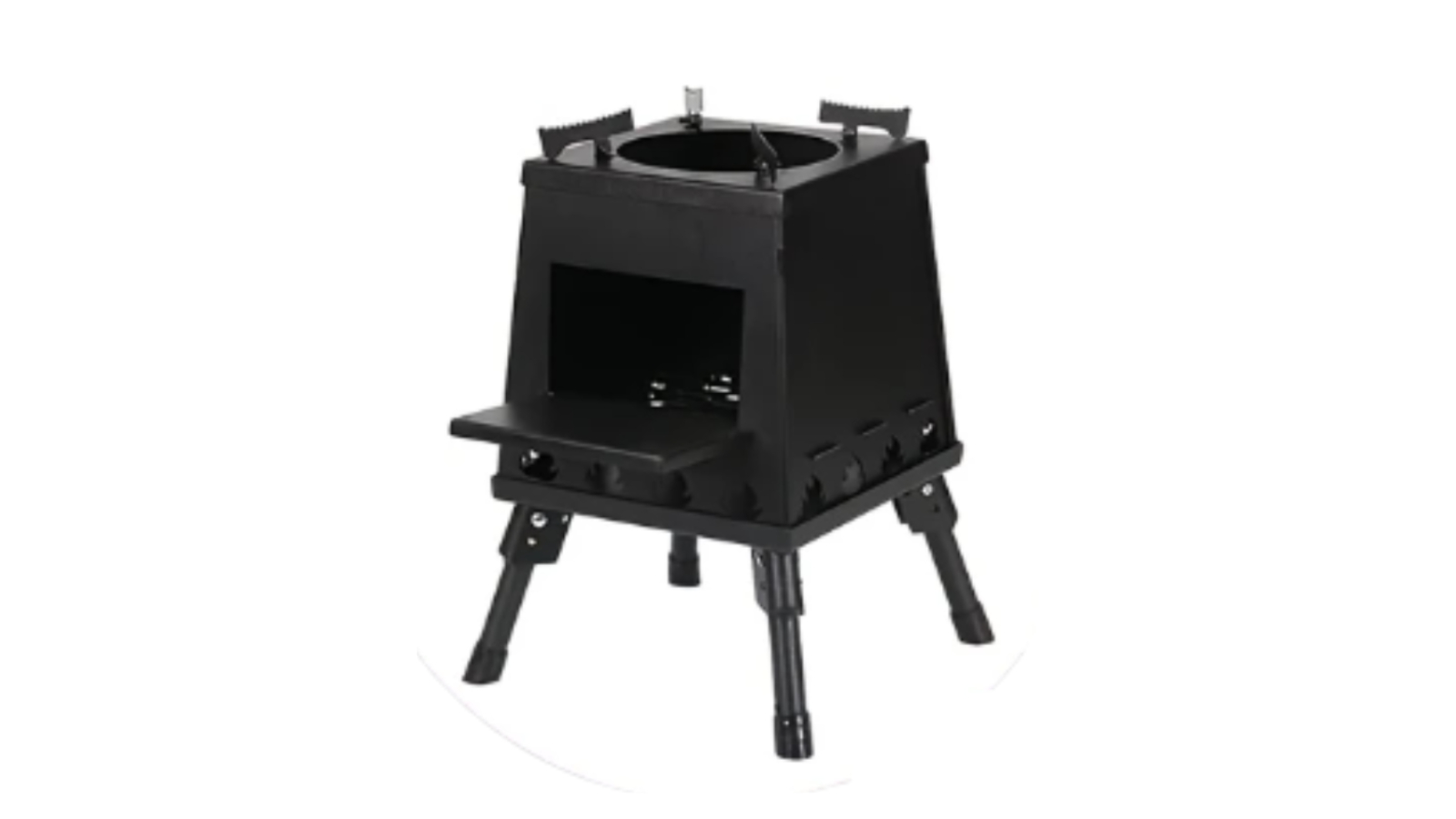 NNETM Folding Rocket BBQ Stove for Camping