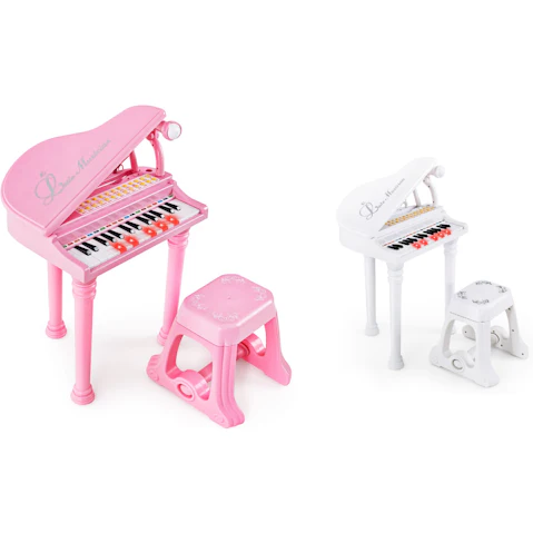 Costway 31 Key Electronic Grand Piano Digital Keyboard Set