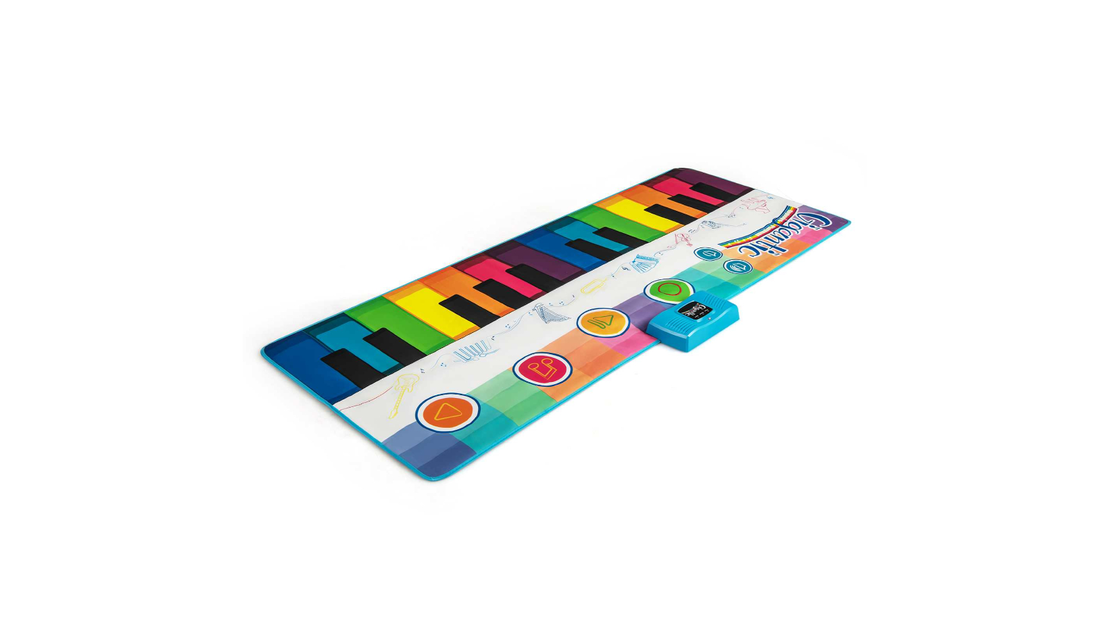 Costway Piano Dance Mat Touch Music Keyboard Instrument Educational Toy
