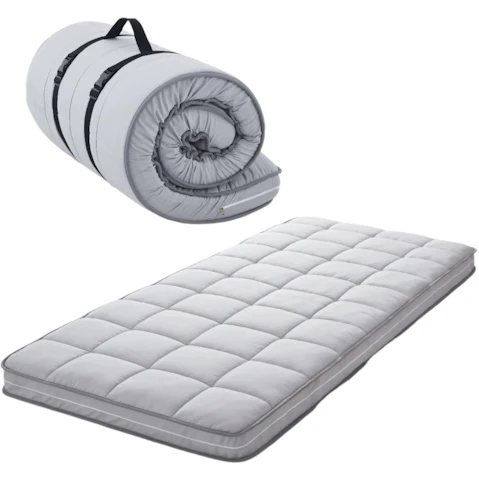 NNETM Solo Traveler Gel Memory Foam Mattress Topper Cot