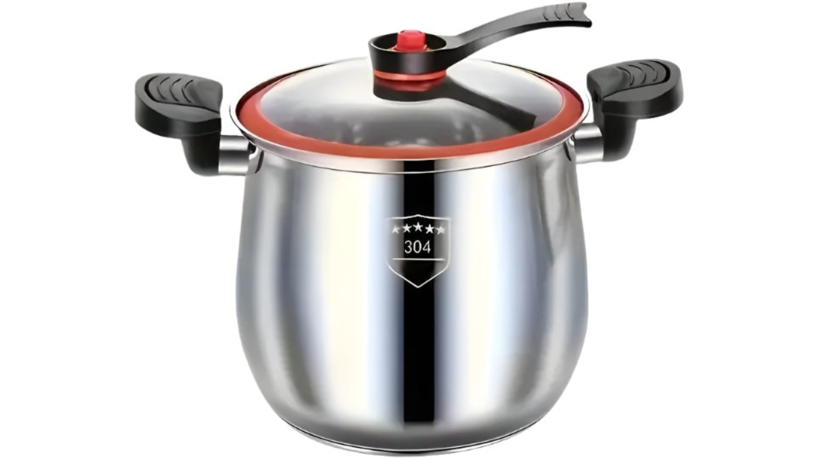 NNETM Non-Stick Stainless Steel Fast Seal Stew Pot