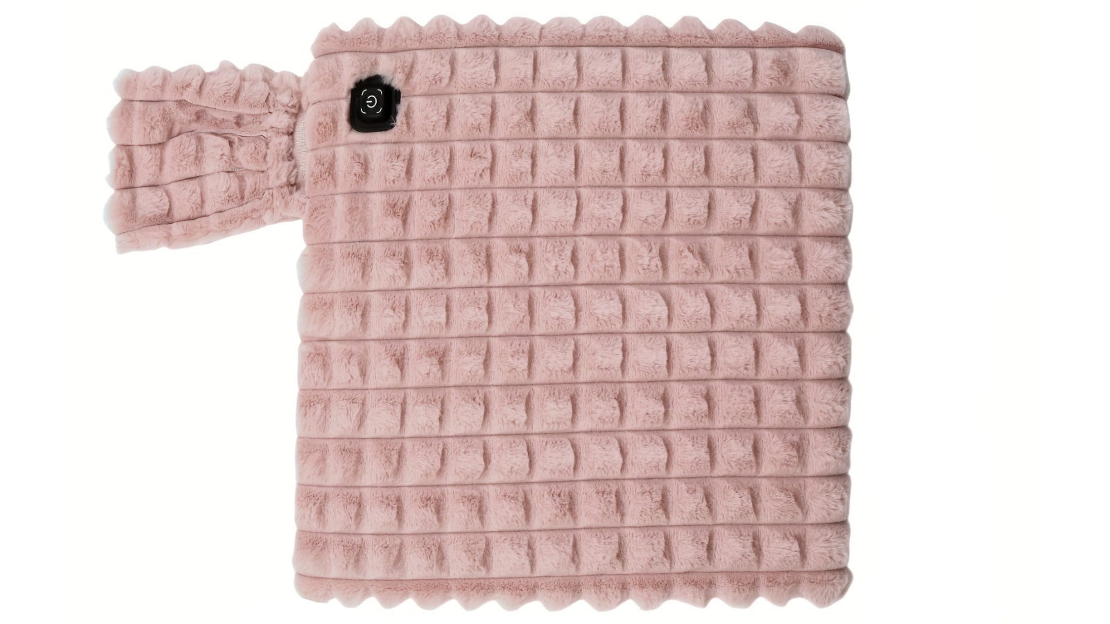 NNETM Heated Faux Fur Seat Cushion USB 3-Temp Control