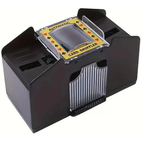 NNETM Dual Deck Automatic Card Shuffler for Poker Blackjack