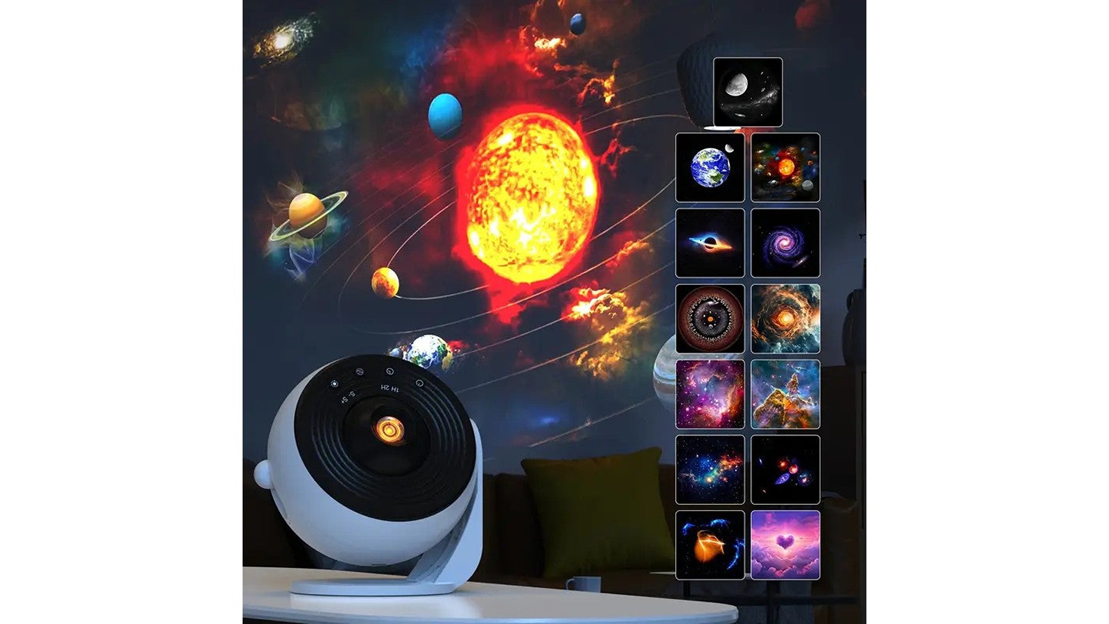 NNETM 360 Degree Rotation 4K HD Earth Projector Pro | Harvey Norman