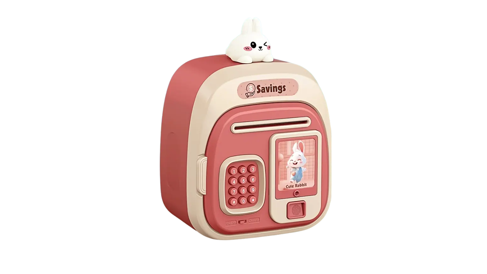 NNETM Music Penny Bank Fingerprint Password Savings Box