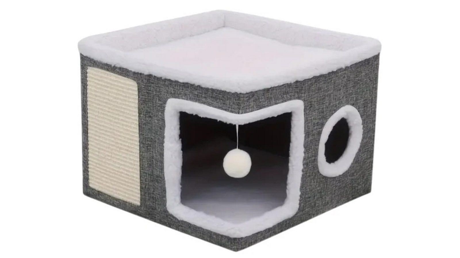NNETM Double-Layer Cat Bed Cave Sofa