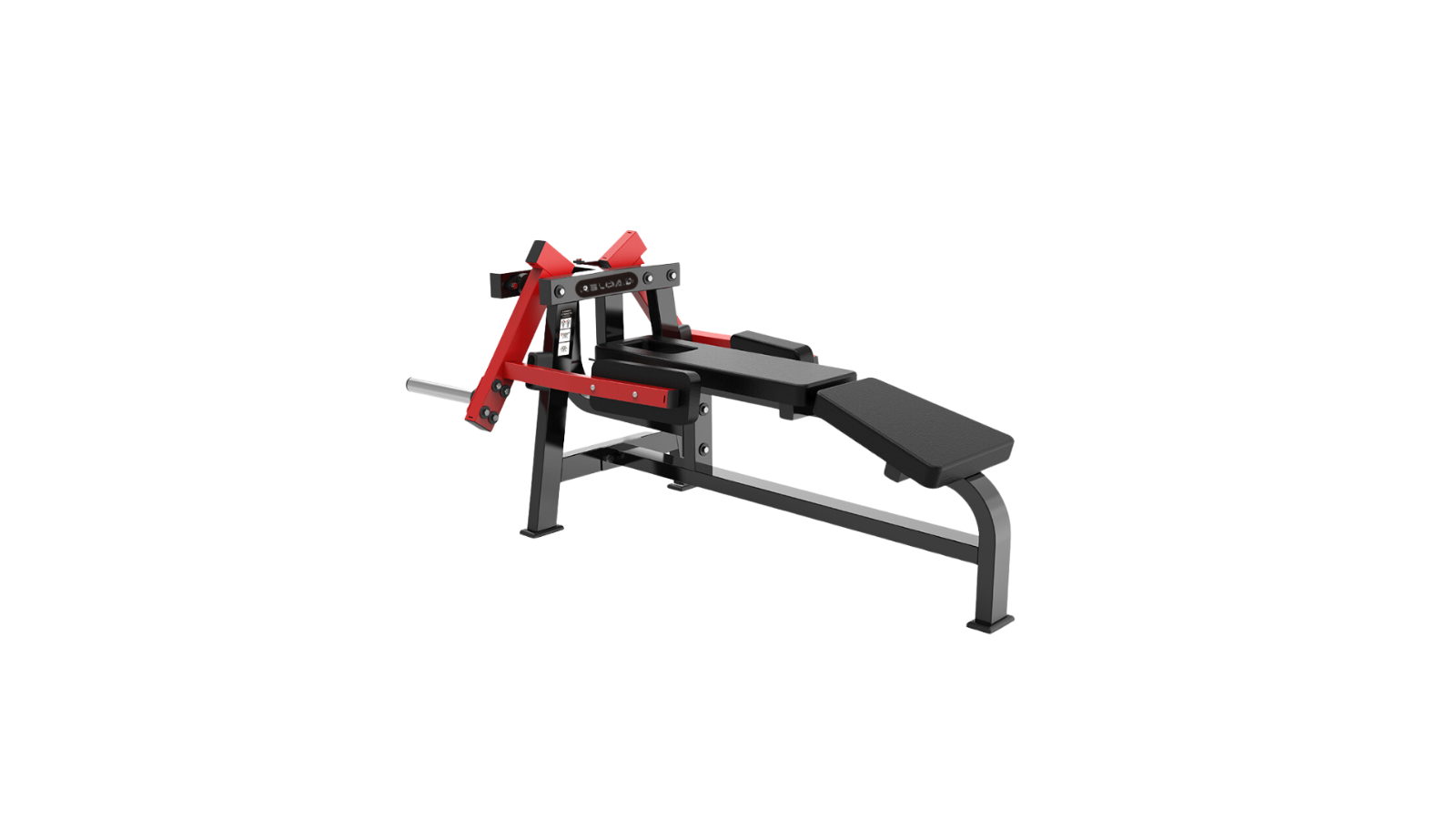 Fitness Hero Raptor Series Lay Down Pec Fly Plate Loaded Machine - Matte Black