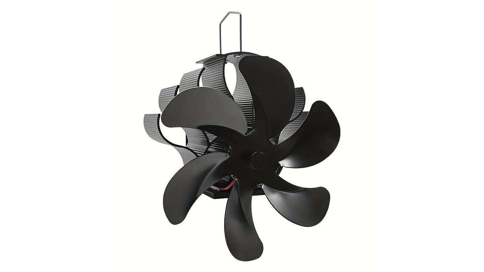 NNETM 6-Blade Quiet Fireplace Fan Heat Circulator