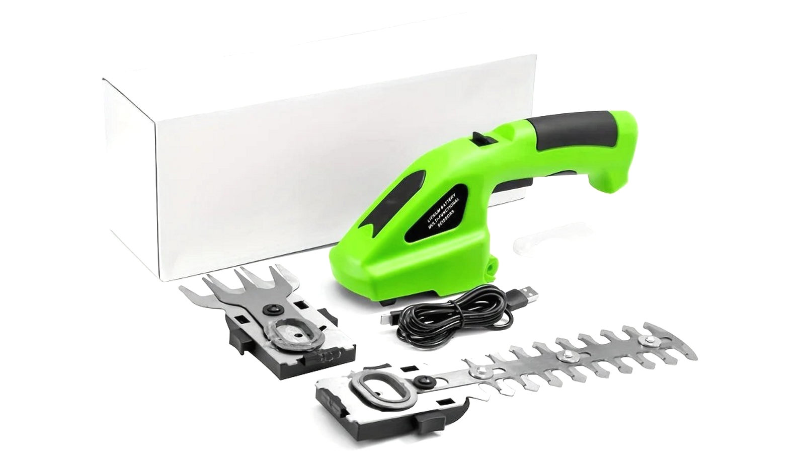 NNETM Cordless 2-in-1 Grass Shear & Hedge Trimmer