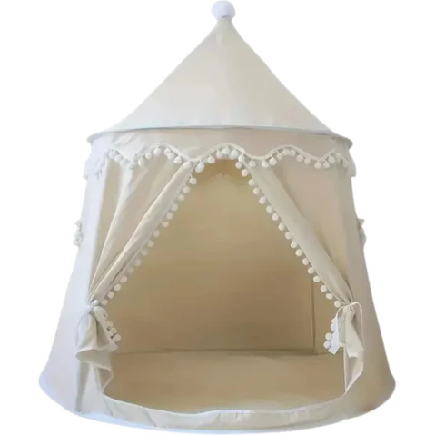 NNETM Canvas Yurt Tent with Glass Fiber Frame - 2 Person