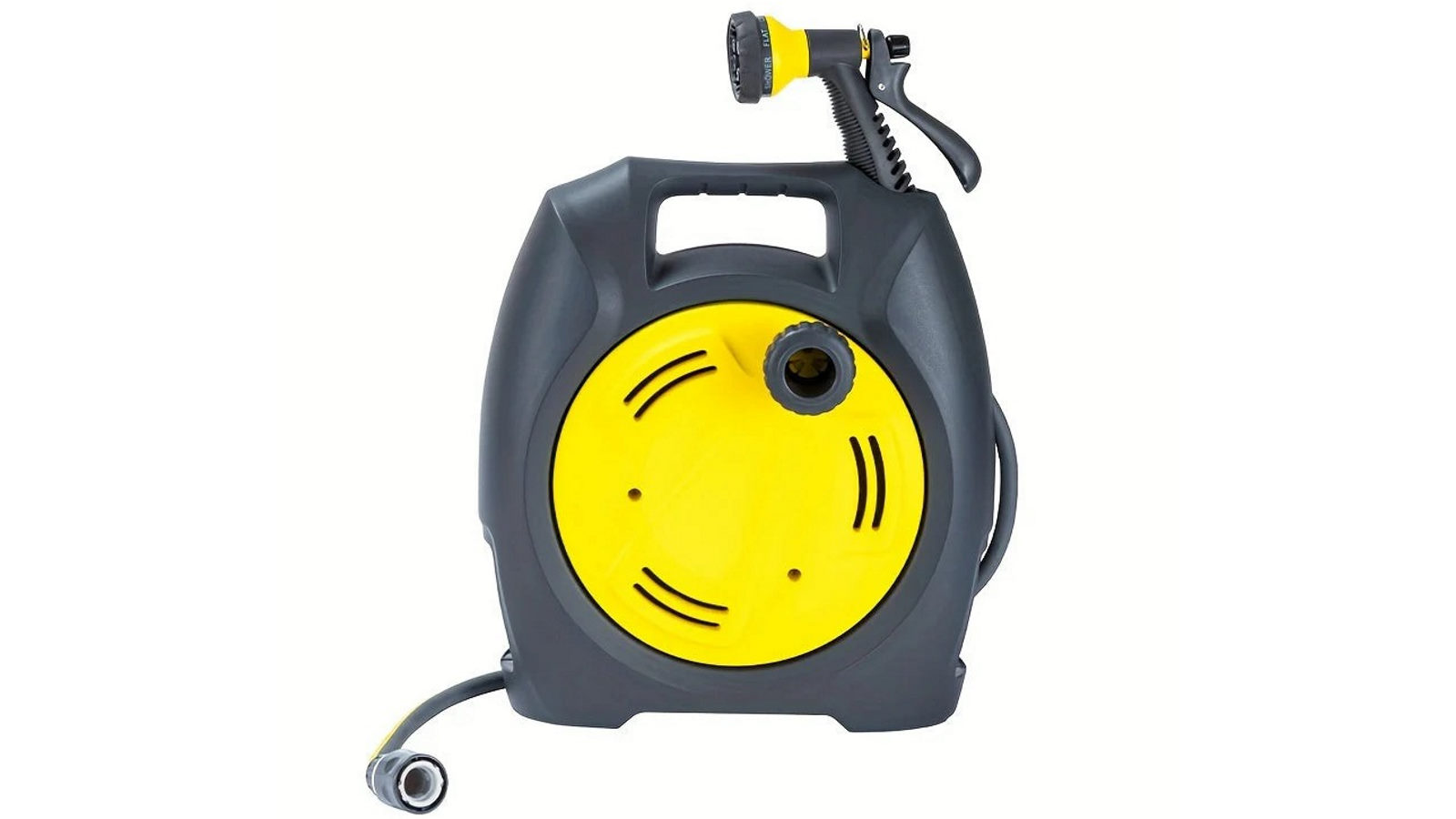 NNETM Garden Hose Reel Trolley with Hose